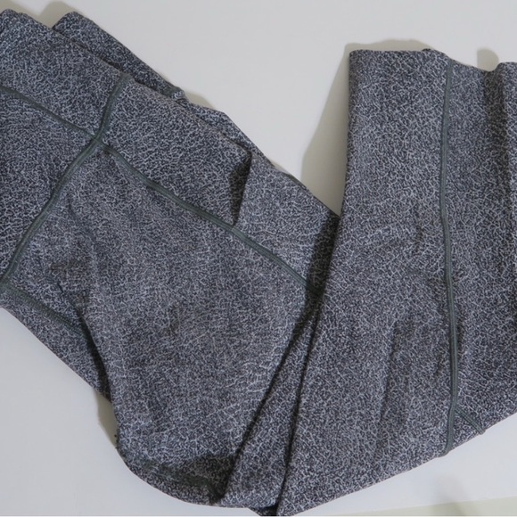 Lululemon Fast & Free Crop II Nulux 19" Leggings Running Athletic High Rise 8 - Picture 4 of 4